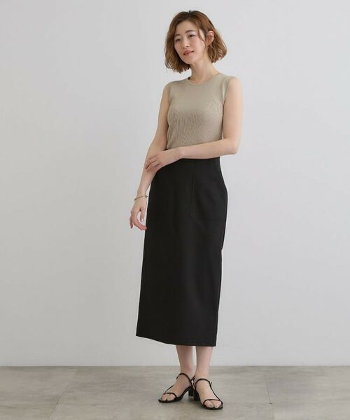 grove / グローブ ロング・マキシ丈スカート | 楽ちんときれいを両立 ハイパーナロースカート | 詳細2