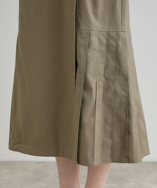 grove / グローブ ロング・マキシ丈スカート | 【大人のニュアンス】リネン混サイドタックスカート | 詳細16