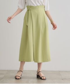 grove / グローブ ロング・マキシ丈スカート | エレガントに着こなすラップ風タックスカート