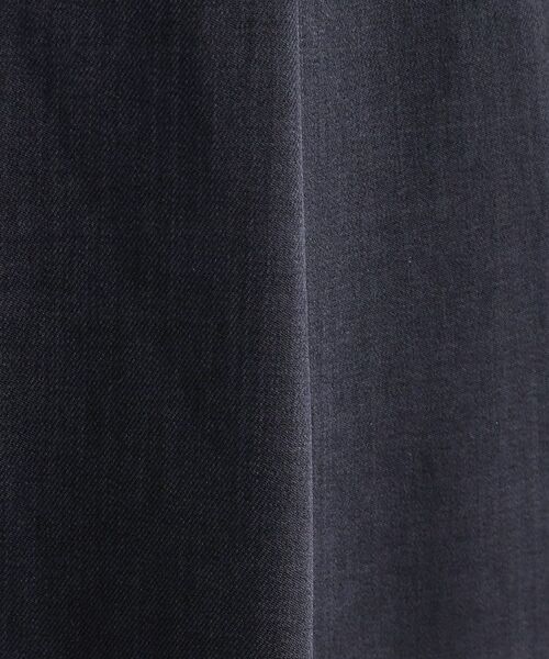 grove / グローブ ロング・マキシ丈スカート | エレガントに着こなすラップ風タックスカート | 詳細12