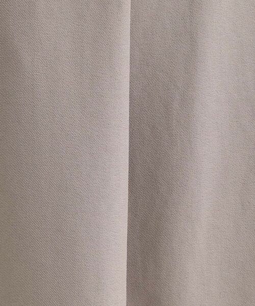 grove / グローブ ロング・マキシ丈スカート | エレガントに着こなすラップ風タックスカート | 詳細8