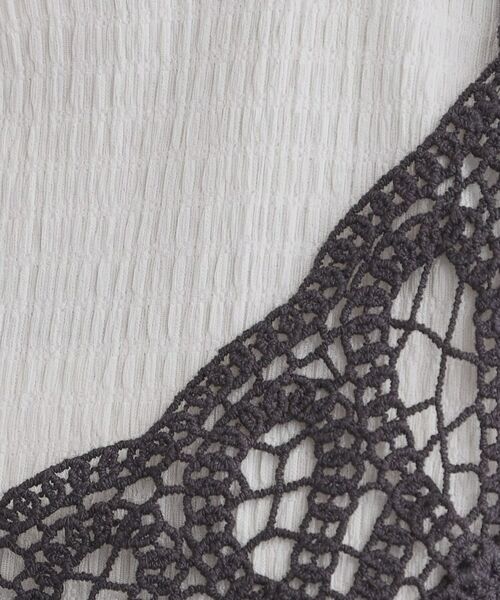 grove / グローブ シャツ・ブラウス | 1枚でお洒落に決まるレースビスチェ×ブラウスSET | 詳細11