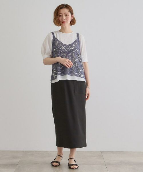 grove / グローブ シャツ・ブラウス | 1枚でお洒落に決まるレースビスチェ×ブラウスSET | 詳細19