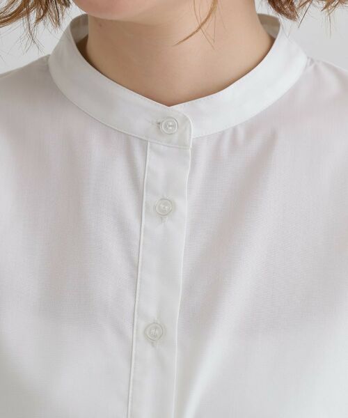 grove / グローブ シャツ・ブラウス | キレイに見えて嬉しい 裾プリーツシャツ | 詳細17