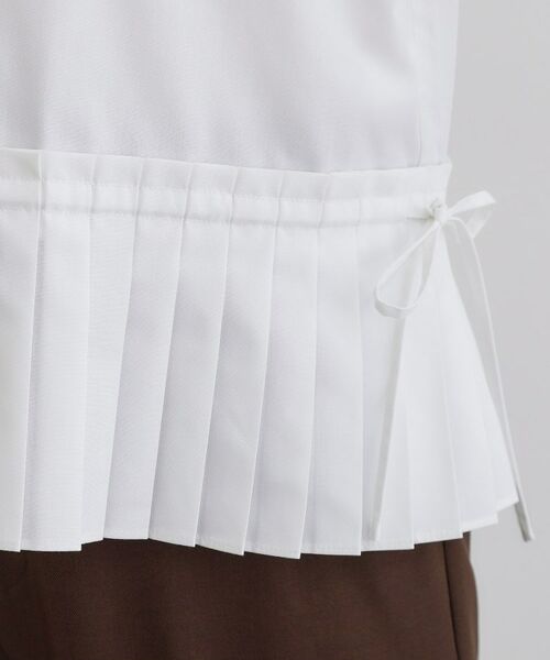 grove / グローブ シャツ・ブラウス | キレイに見えて嬉しい 裾プリーツシャツ | 詳細19