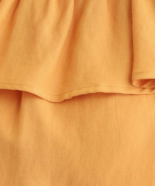 grove / グローブ シャツ・ブラウス | 麻調ダブルフリルブラウス | 詳細16