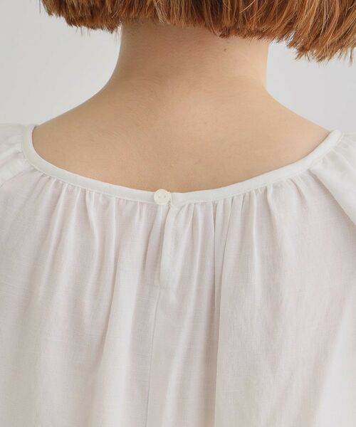 grove / グローブ シャツ・ブラウス | 麻調ダブルフリルブラウス | 詳細21