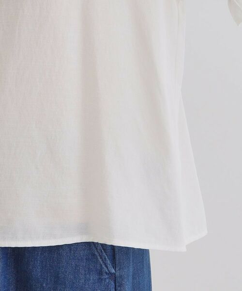 grove / グローブ シャツ・ブラウス | 麻調ダブルフリルブラウス | 詳細23