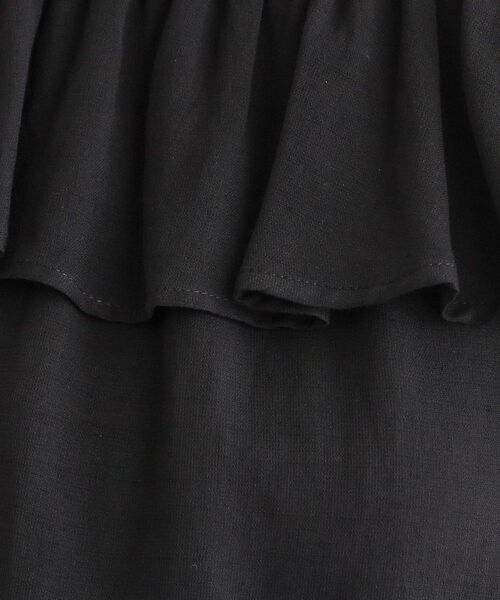grove / グローブ シャツ・ブラウス | 麻調ダブルフリルブラウス | 詳細9