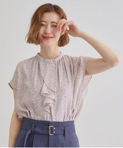 grove / グローブ シャツ・ブラウス | フロントラッフルフリルブラウス