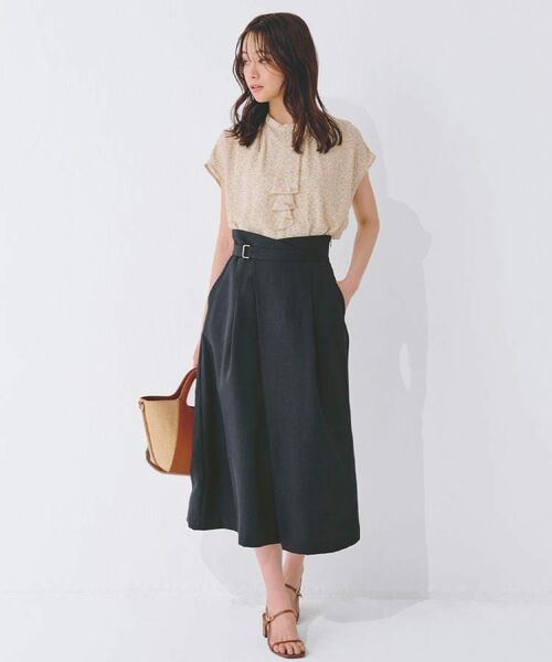 grove / グローブ シャツ・ブラウス | フロントラッフルフリルブラウス | 詳細12