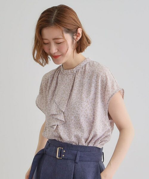 grove / グローブ シャツ・ブラウス | フロントラッフルフリルブラウス | 詳細14