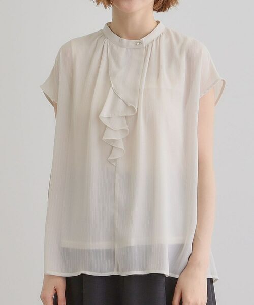 grove / グローブ シャツ・ブラウス | フロントラッフルフリルブラウス | 詳細18