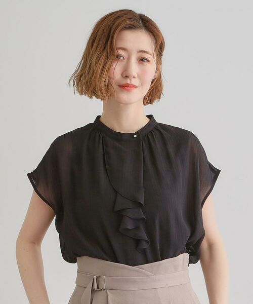 grove / グローブ シャツ・ブラウス | フロントラッフルフリルブラウス | 詳細5