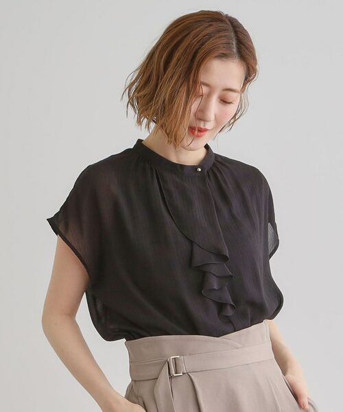 grove / グローブ シャツ・ブラウス | フロントラッフルフリルブラウス | 詳細6
