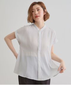 grove / グローブ シャツ・ブラウス | きちんと感もこなれ感も1枚で叶う　優秀ペプラムシャツブラウス