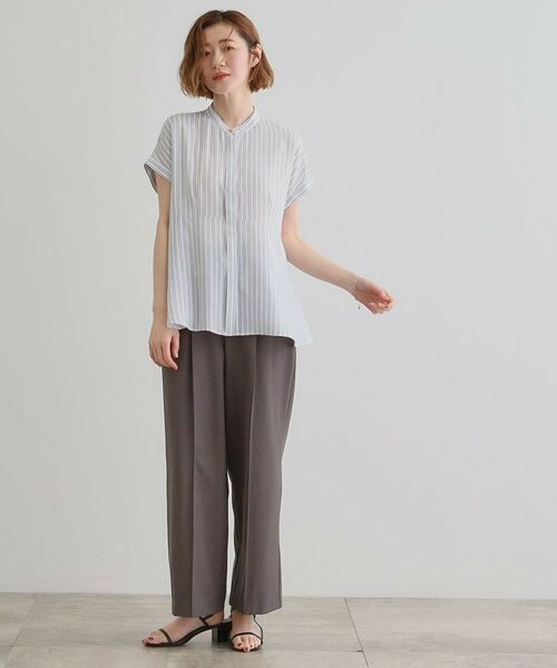 grove / グローブ シャツ・ブラウス | きちんと感もこなれ感も1枚で叶う 優秀ペプラムシャツブラウス | 詳細12