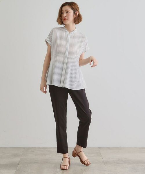 grove / グローブ シャツ・ブラウス | きちんと感もこなれ感も1枚で叶う 優秀ペプラムシャツブラウス | 詳細16