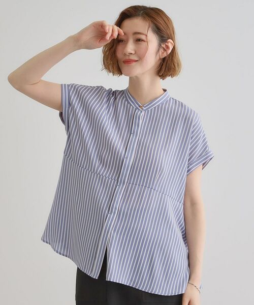 grove / グローブ シャツ・ブラウス | きちんと感もこなれ感も1枚で叶う 優秀ペプラムシャツブラウス | 詳細18