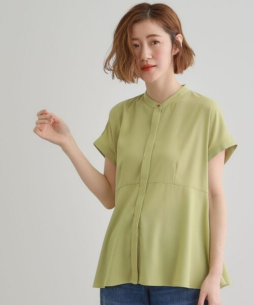 grove / グローブ シャツ・ブラウス | きちんと感もこなれ感も1枚で叶う 優秀ペプラムシャツブラウス | 詳細2