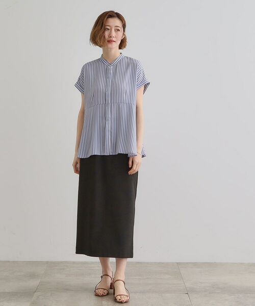 grove / グローブ シャツ・ブラウス | きちんと感もこなれ感も1枚で叶う 優秀ペプラムシャツブラウス | 詳細20