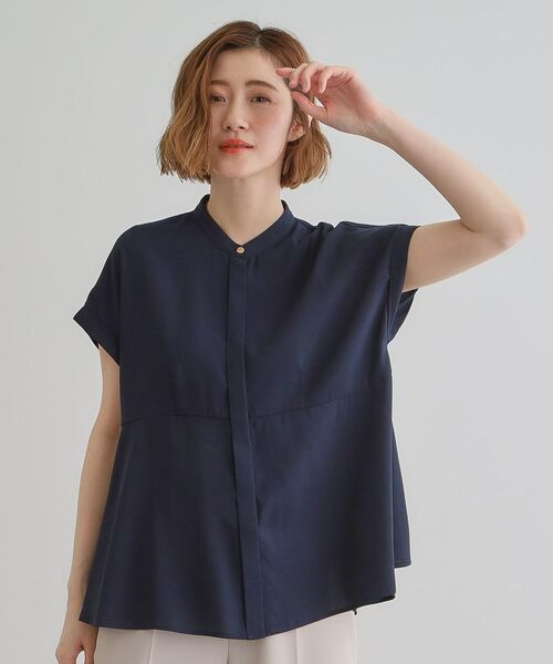 grove / グローブ シャツ・ブラウス | きちんと感もこなれ感も1枚で叶う 優秀ペプラムシャツブラウス | 詳細6