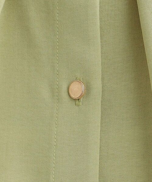 grove / グローブ シャツ・ブラウス | 【洗える・シワになりにくい】麻調スリーブドロストブラウス | 詳細20