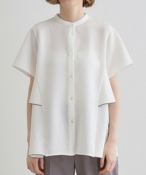 grove / グローブ シャツ・ブラウス | 【360°抜かりない】ストライプアソートバックフレアブラウス | 詳細21