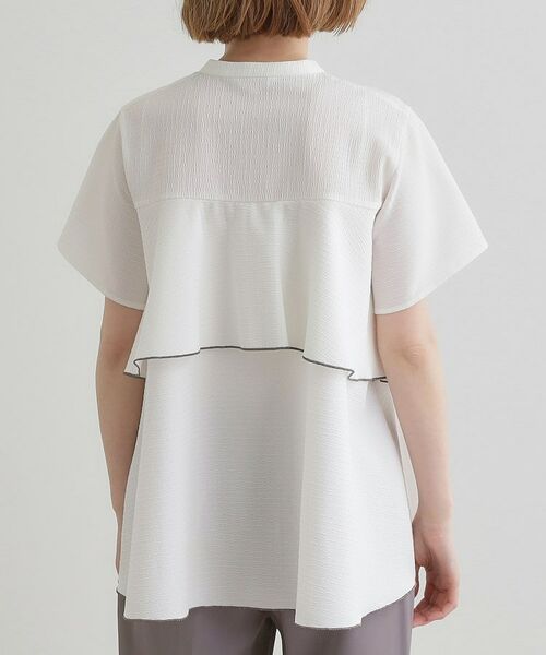 grove / グローブ シャツ・ブラウス | 【360°抜かりない】ストライプアソートバックフレアブラウス | 詳細23