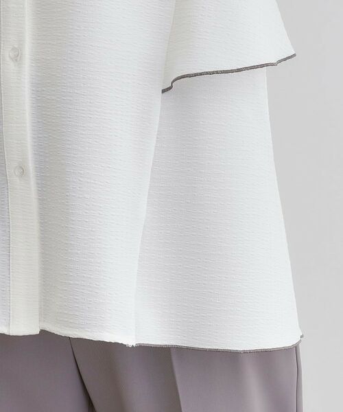 grove / グローブ シャツ・ブラウス | 【360°抜かりない】ストライプアソートバックフレアブラウス | 詳細26