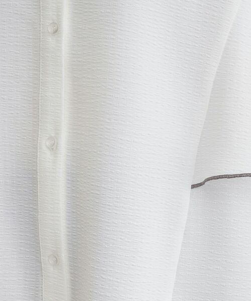 grove / グローブ シャツ・ブラウス | 【360°抜かりない】ストライプアソートバックフレアブラウス | 詳細4