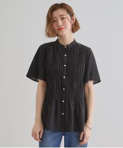 grove / グローブ シャツ・ブラウス | 大人の抜け感シアースラブシャーリングブラウス