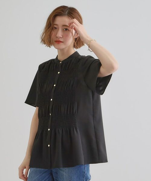 grove / グローブ シャツ・ブラウス | 大人の抜け感シアースラブシャーリングブラウス | 詳細5