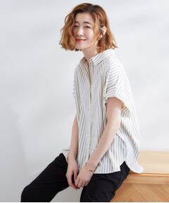 grove / グローブ シャツ・ブラウス | 【雑誌掲載】お手入れ楽ちんが嬉しい機能付き！大人のキレイとろみシャツ