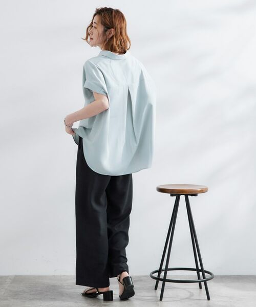 grove / グローブ シャツ・ブラウス | 【雑誌掲載】お手入れ楽ちんが嬉しい機能付き！大人のキレイとろみシャツ | 詳細12