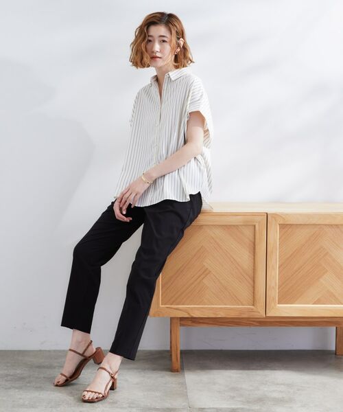 grove / グローブ シャツ・ブラウス | 【雑誌掲載】お手入れ楽ちんが嬉しい機能付き！大人のキレイとろみシャツ | 詳細16