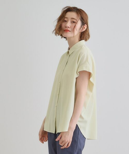grove / グローブ シャツ・ブラウス | 【雑誌掲載】お手入れ楽ちんが嬉しい機能付き！大人のキレイとろみシャツ | 詳細2