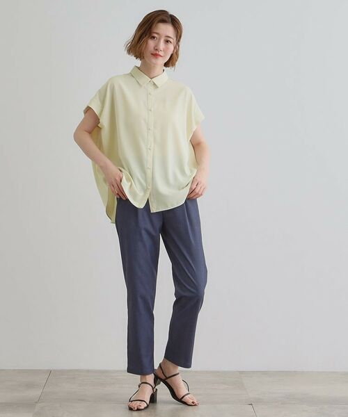 grove / グローブ シャツ・ブラウス | 【雑誌掲載】お手入れ楽ちんが嬉しい機能付き！大人のキレイとろみシャツ | 詳細3