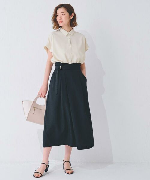 grove / グローブ シャツ・ブラウス | 【雑誌掲載】お手入れ楽ちんが嬉しい機能付き！大人のキレイとろみシャツ | 詳細4