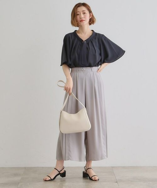 grove / グローブ ショルダーバッグ | ダブルバックルラウンドワイドショルダー | 詳細2