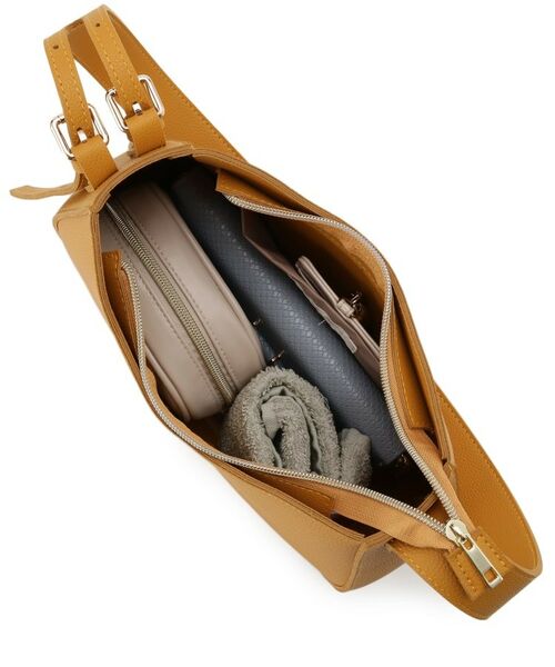 grove / グローブ ショルダーバッグ | ダブルバックルラウンドワイドショルダー | 詳細21