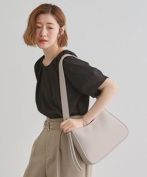 grove / グローブ ショルダーバッグ | ダブルバックルラウンドワイドショルダー | 詳細5