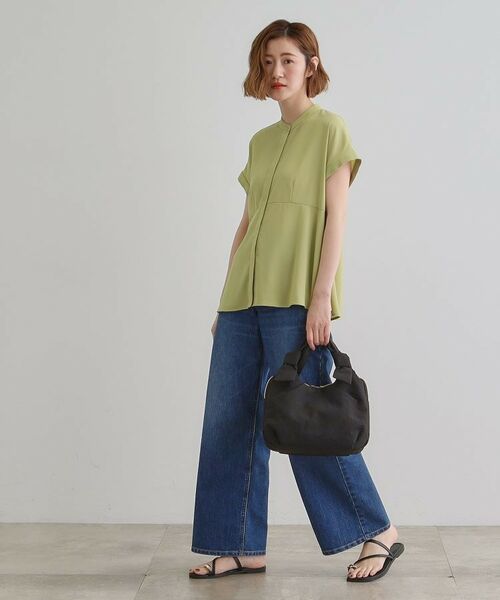 grove / グローブ トートバッグ | 【晴れの日も雨の日も】撥水アオリハンドルノットナイロン2WAYトート | 詳細6