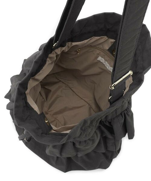 grove / グローブ ショルダーバッグ | 【晴れの日も雨の日も】撥水ティアードドロストショルダー | 詳細14