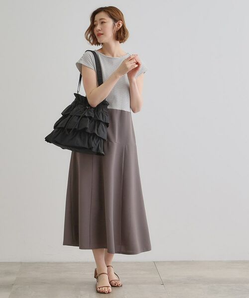 grove / グローブ ショルダーバッグ | 【晴れの日も雨の日も】撥水ティアードドロストショルダー | 詳細6