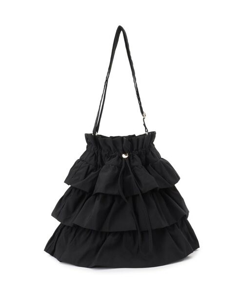 grove / グローブ ショルダーバッグ | 【晴れの日も雨の日も】撥水ティアードドロストショルダー | 詳細9