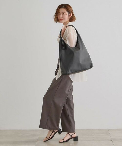 grove / グローブ ショルダーバッグ | タッセル付編みワンショルダー | 詳細4