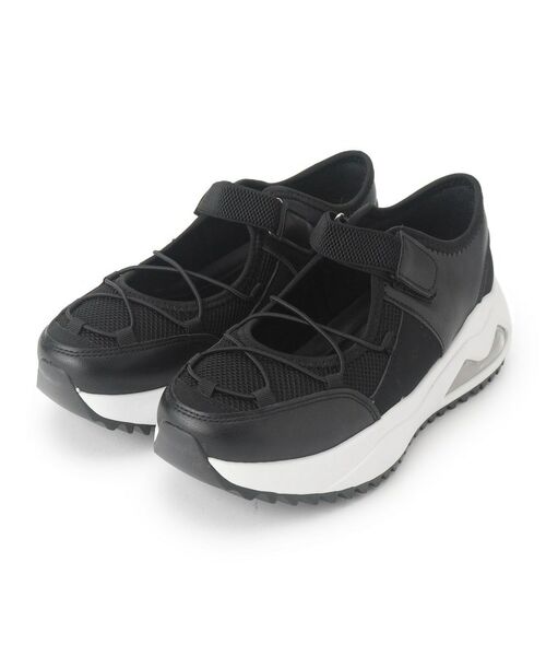 grove / グローブ スニーカー | メリージェーンレースアップ厚底スニーカー | 詳細1