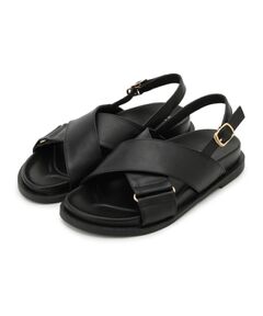 grove / グローブ サンダル | クロスメタルフットベットサンダル