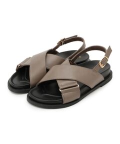 grove / グローブ サンダル | クロスメタルフットベットサンダル